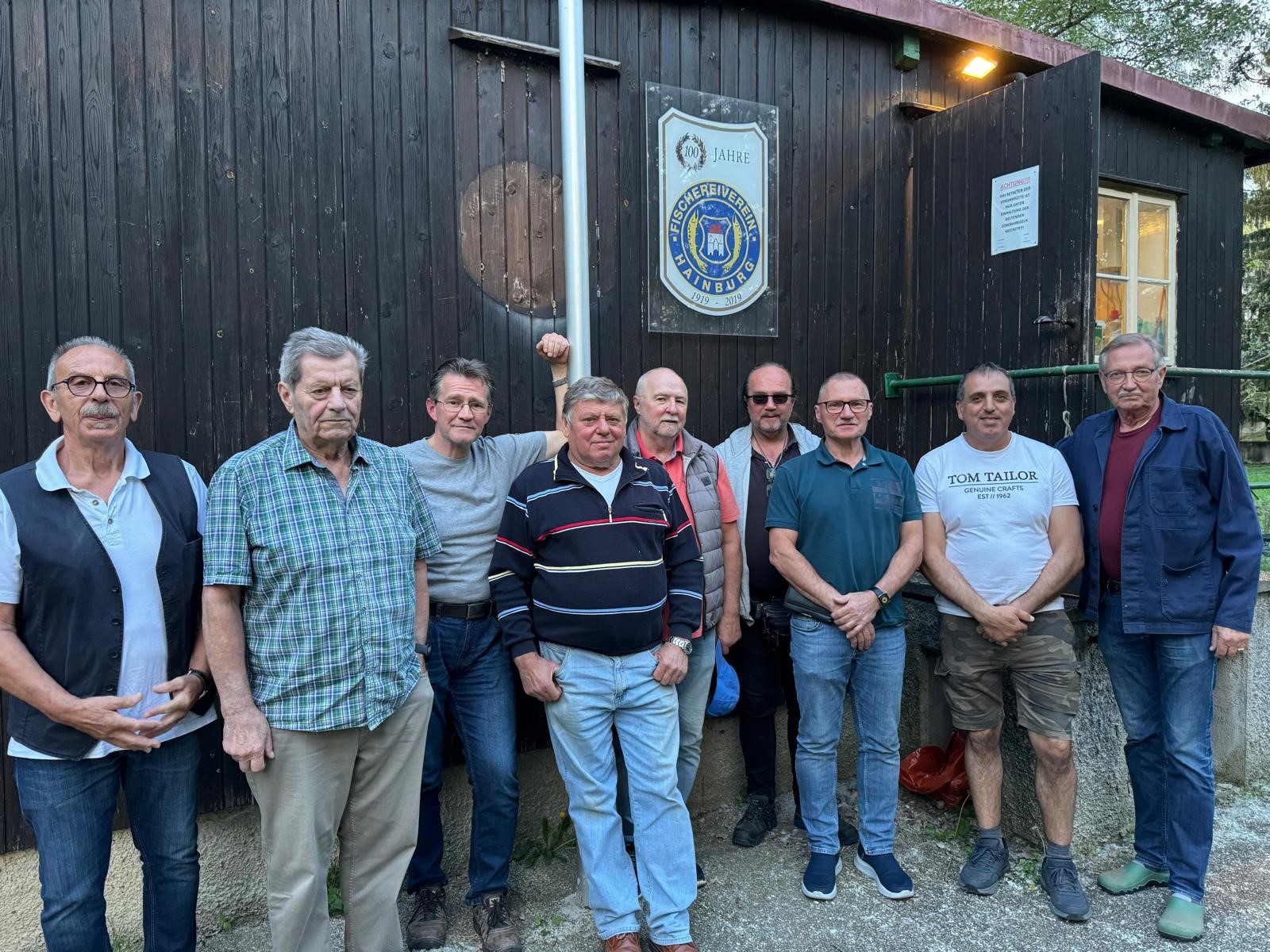 Vorstand des Fischereiverein Hainburg